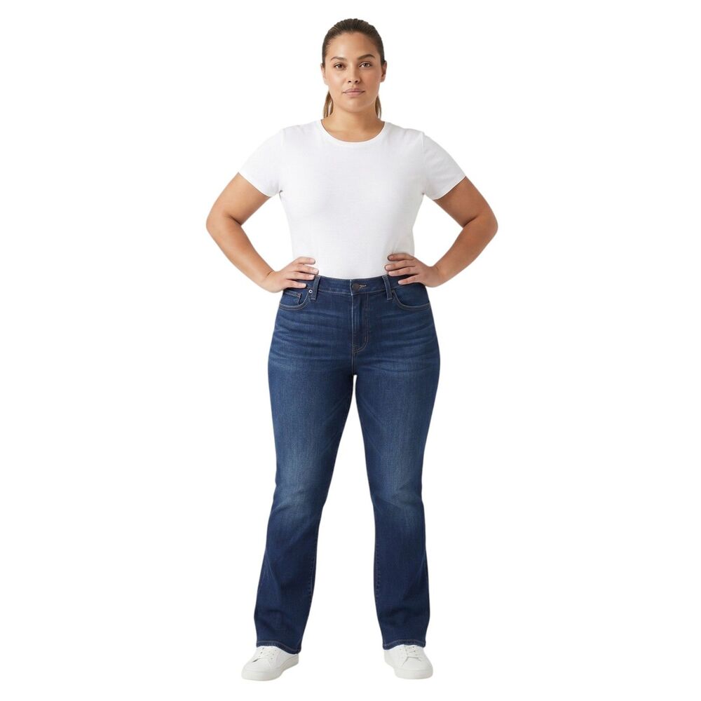 Lucky Brand Jeans 20W Blue High Rise Bootcut Denim